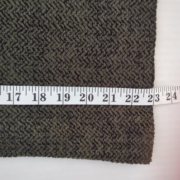 Jaclyn Smith Acrylic Open Weave Lightweight Blazer Jacket Size 10 Green Pattern - Picture 13 of 14